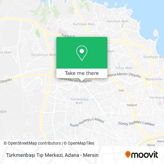 Türkmenbaşı Tıp Merkezi map