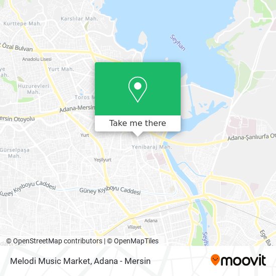 Melodi Music Market map