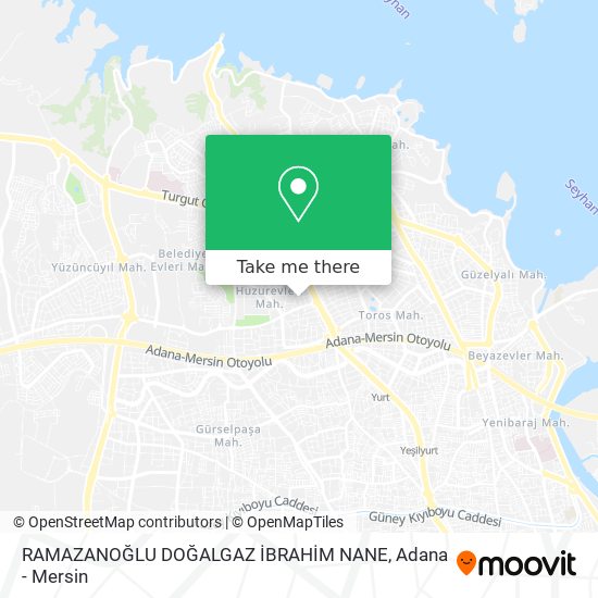 RAMAZANOĞLU DOĞALGAZ İBRAHİM NANE map