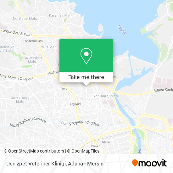 Denizpet Veteriner Kliniği map
