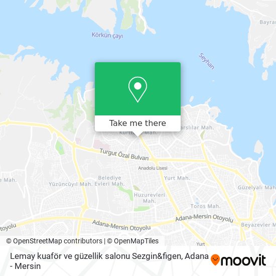 Lemay kuaför ve güzellik salonu  Sezgin&figen map