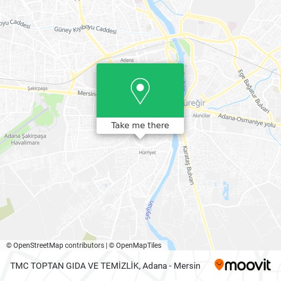 TMC TOPTAN GIDA VE TEMİZLİK map