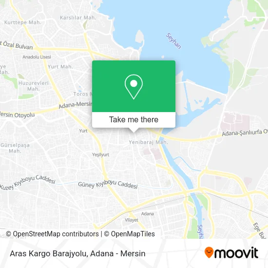 Aras Kargo Barajyolu map