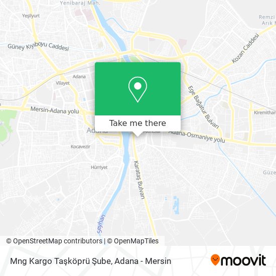 Mng Kargo Taşköprü Şube map