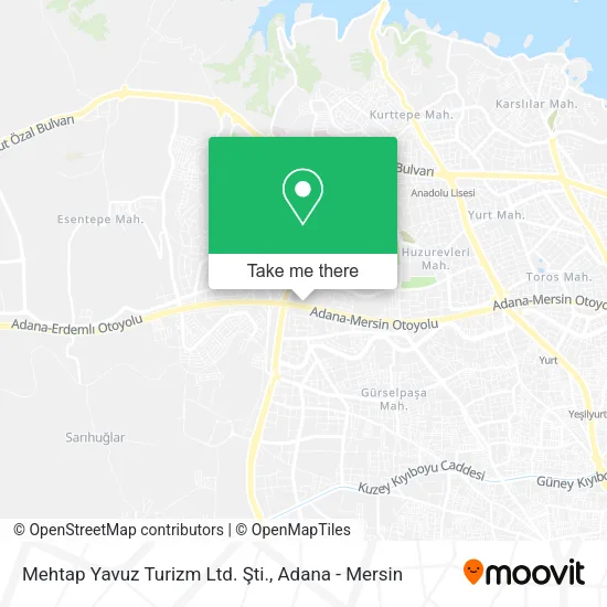 Mehtap Yavuz Turizm Ltd. Şti. map