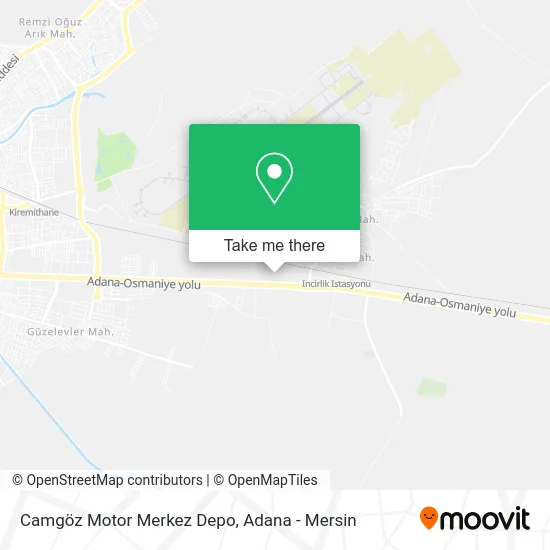 Camgöz Motor Merkez Depo map