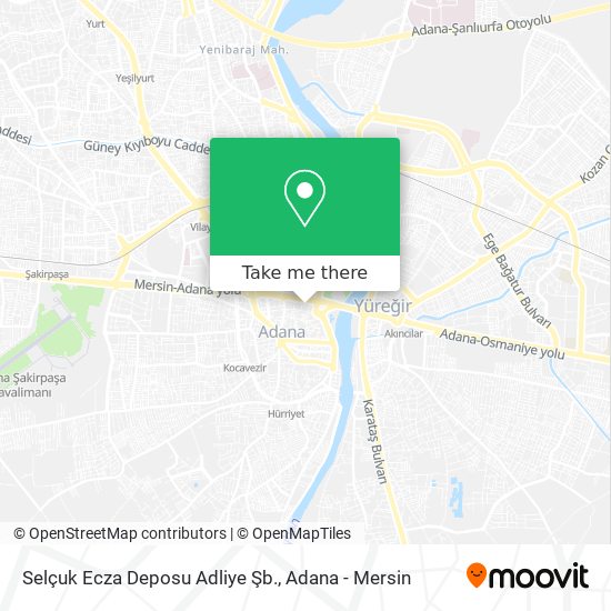 Selçuk Ecza Deposu Adliye Şb. map