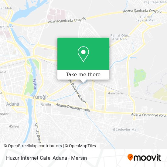 Huzur Internet Cafe map