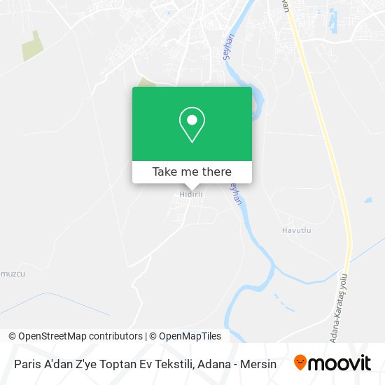 Paris A'dan Z'ye Toptan Ev Tekstili map