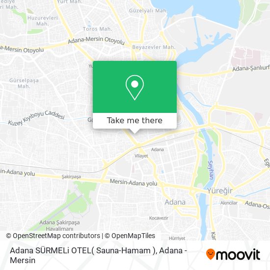 Adana SÜRMELi OTEL( Sauna-Hamam ) map