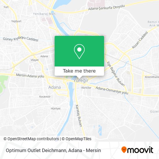 Optimum Outlet Deichmann map