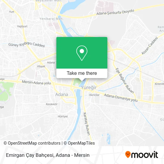 Emirgan Çay Bahçesi map