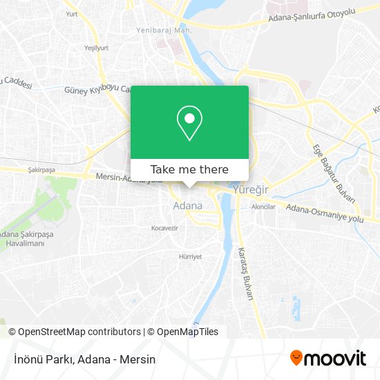 İnönü Parkı map