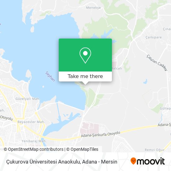 Çukurova Üniversitesi Anaokulu map