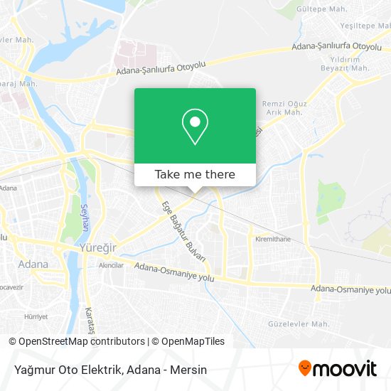 Yağmur Oto Elektrik map