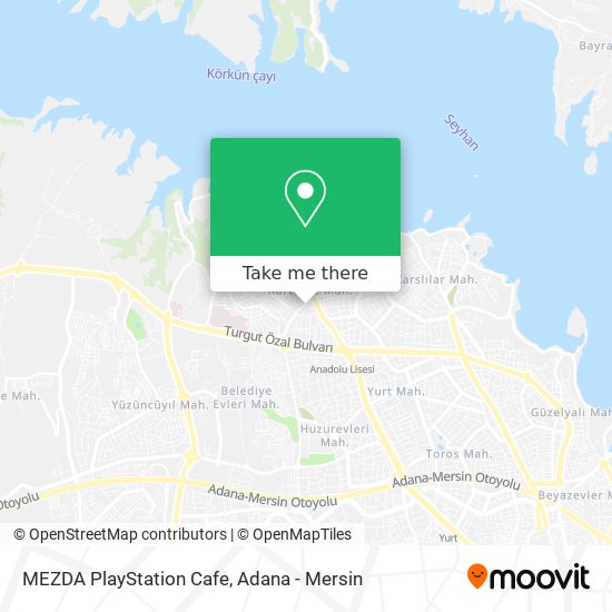 MEZDA PlayStation Cafe map