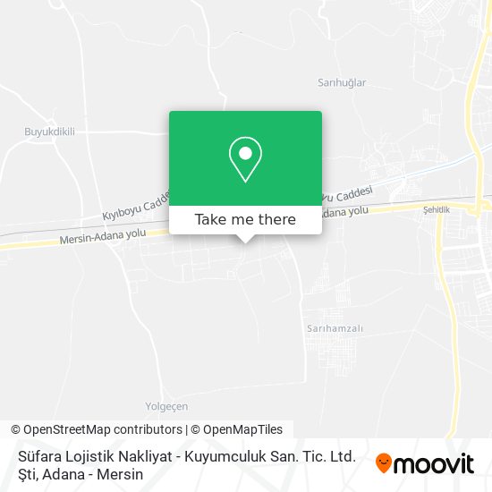 Süfara Lojistik Nakliyat - Kuyumculuk San. Tic. Ltd. Şti map