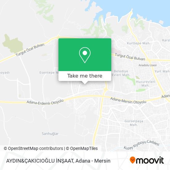 AYDIN&ÇAKICIOĞLU İNŞAAT map