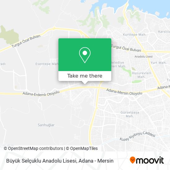 Büyük Selçuklu Anadolu Lisesi map