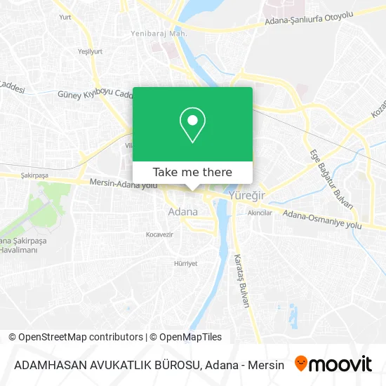 ADAMHASAN AVUKATLIK BÜROSU map