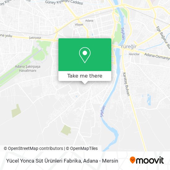 Yücel Yonca Süt Ürünleri Fabrika map