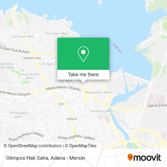 Olimpos Halı Saha map