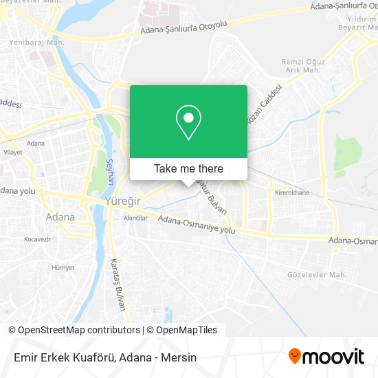 Emir Erkek Kuaförü map