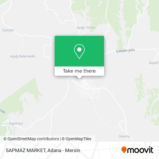 SAPMAZ MARKET map