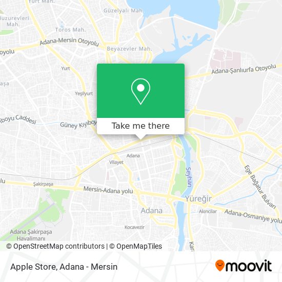 Apple Store map