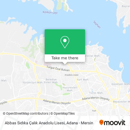 Abbas Sıdıka Çalık Anadolu Lisesi map