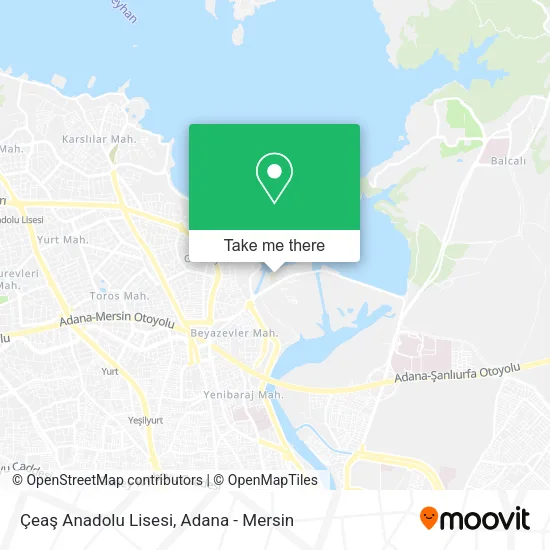 Çeaş Anadolu Lisesi map