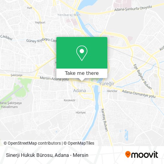 Sinerji Hukuk Bürosu map