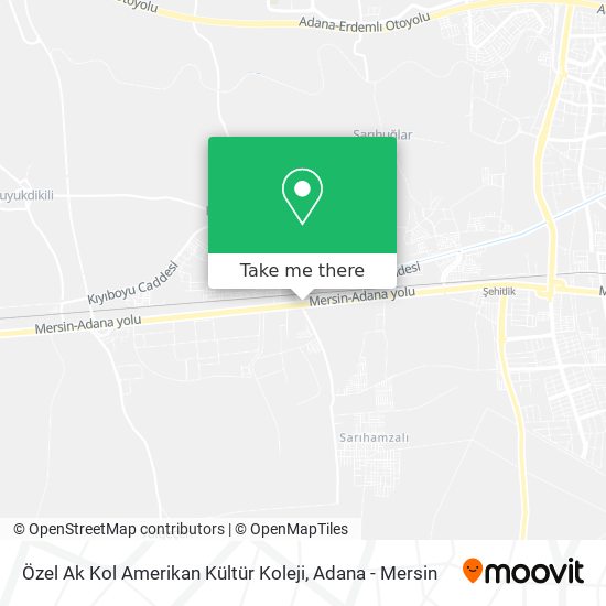 Özel Ak Kol Amerikan Kültür Koleji map