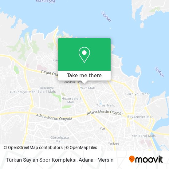 Türkan Saylan Spor Kompleksi map