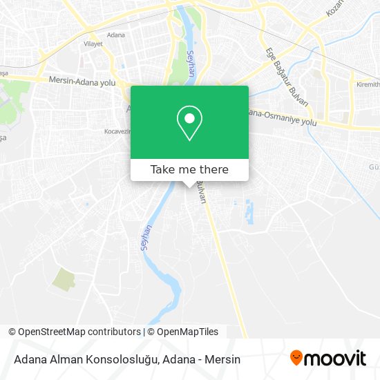 Adana Alman Konsolosluğu map