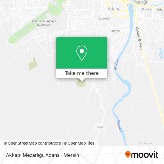 Akkapı Mezarlığı map