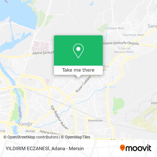 YILDIRIM ECZANESİ map