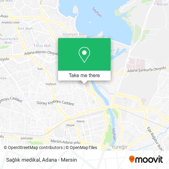 Sağlık medikal map