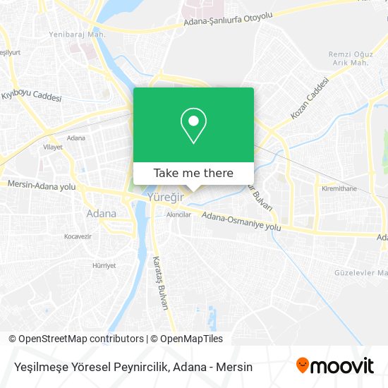 Yeşilmeşe Yöresel Peynircilik map