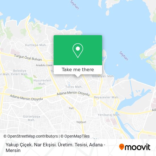 Yakup Çiçek. Nar Ekşisi. Üretim. Tesisi map