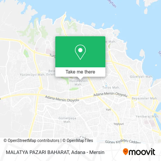 MALATYA PAZARI BAHARAT map