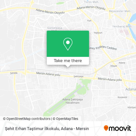 Şehit Erhan Taştimur İlkokulu map