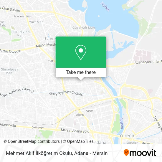 Mehmet Akif İlköğretim Okulu map