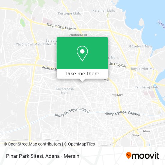 Pınar Park Sitesi map