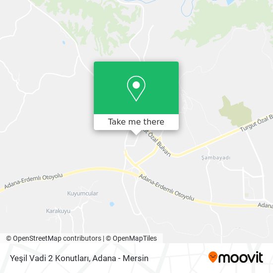 Yeşil Vadi 2 Konutları map