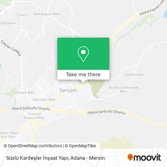 Süslü Kardeşler İnşaat Yapı map