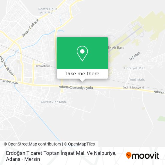 Erdoğan Ticaret Toptan İnşaat Mal. Ve Nalburiye map