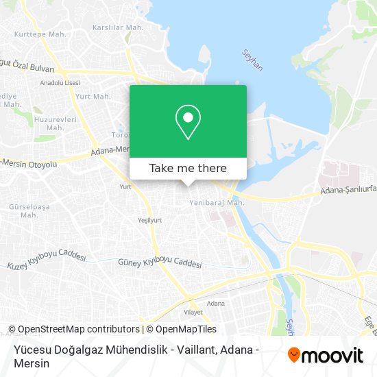 Yücesu Doğalgaz Mühendislik - Vaillant map