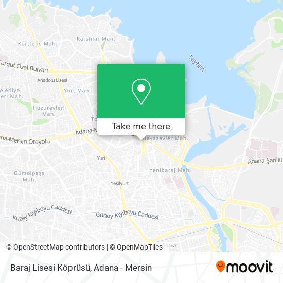 Baraj Lisesi Köprüsü map