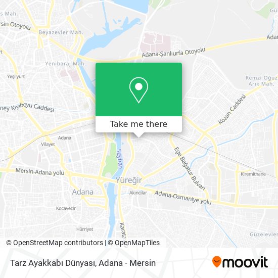 Tarz Ayakkabı Dünyası map
